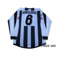 Photo2: Udinese 2003-2004 Home Long Sleeve Shirt #6 Jankulovski Lega Calcio Patch/Badge (2)