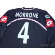 Photo4: Palermo 2002-2003 Away Long Sleeve Shirt #4 Morrone Lega Calcio Patch/Badge