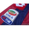 Photo7: Genoa 2013-2014 Home Long Sleeve Shirt #11 Gilardino Serie A Tim Patch/Badge