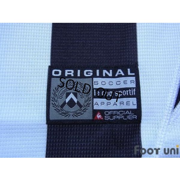 Photo6: Udinese 2003-2004 Home Long Sleeve Shirt #6 Jankulovski Lega Calcio Patch/Badge