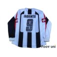 Photo2: Udinese 2005-2006 Cup Long Sleeve Shirt #9 Iaquinta w/tags (2)