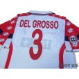 Photo4: Bari 1999-2000 Home Shirt #3 Del Grosso Lega Calcio Patch/Badge