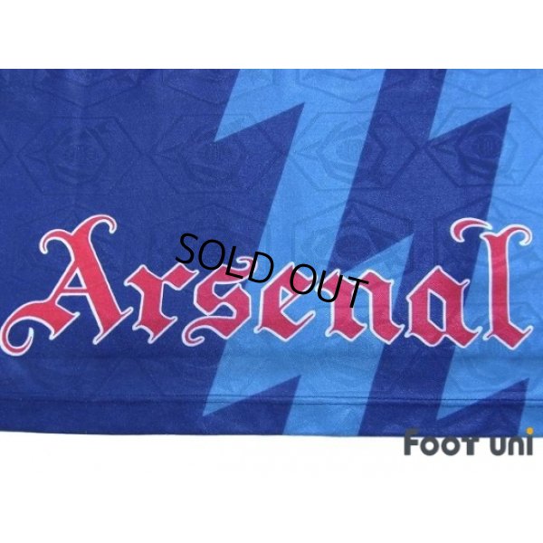 Photo8: Arsenal 1995-1996 Away Shirt #10 Bergkamp