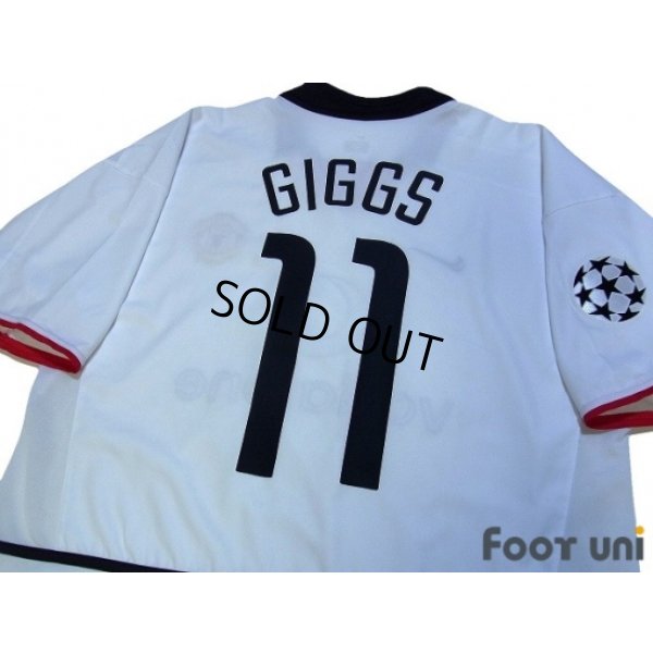 Photo4: Manchester United 2002-2003 Away Shirt #11 Giggs Champions League Patch/Badge