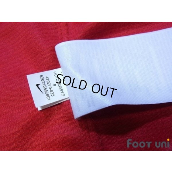 Photo7: Manchester United 2012-2013 Home Long Sleeve Shirt #20 van Persie Champions League Patch/Badge