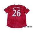Photo2: Manchester United 2012-2013 Home Shirt #26 Kagawa BARCLAYS PREMIER LEAGUE Patch/Badge (2)