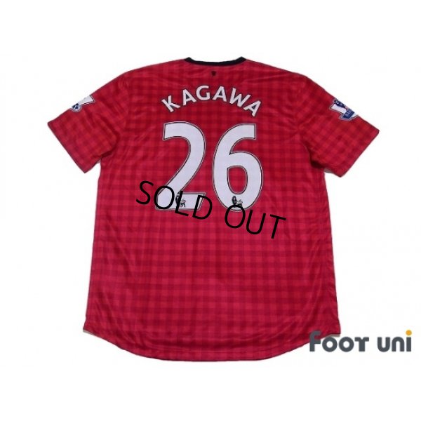 Photo2: Manchester United 2012-2013 Home Shirt #26 Kagawa BARCLAYS PREMIER LEAGUE Patch/Badge