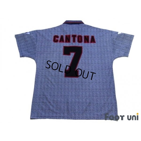 Photo2: Manchester United 1995-1996 Away Shirt #7 Cantona Premier League Patch/Badge