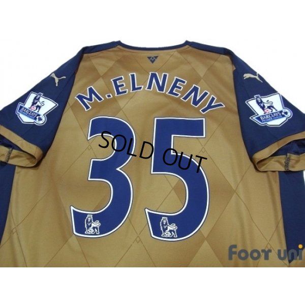 Photo4: Arsenal 2015-2016 Away Shirt #35 Mohamed Elneny BARCLAYS PREMIER LEAGUE Patch/Badge