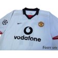 Photo3: Manchester United 2002-2003 Away Shirt #11 Giggs Champions League Patch/Badge