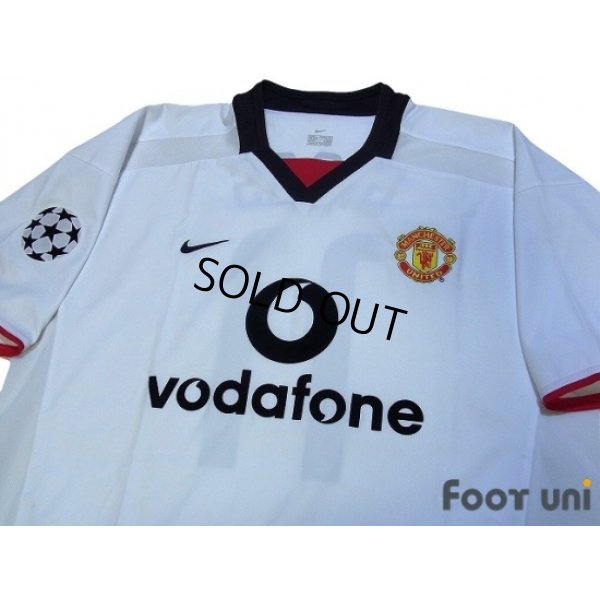 Photo3: Manchester United 2002-2003 Away Shirt #11 Giggs Champions League Patch/Badge