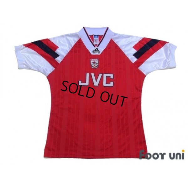 Photo1: Arsenal 1992-1994 Home Shirt