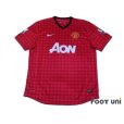 Photo1: Manchester United 2012-2013 Home Shirt #26 Kagawa BARCLAYS PREMIER LEAGUE Patch/Badge (1)