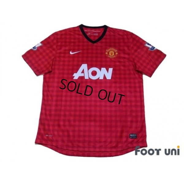 Photo1: Manchester United 2012-2013 Home Shirt #26 Kagawa BARCLAYS PREMIER LEAGUE Patch/Badge