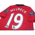 Photo4: Manchester United 2013-2014 Home Shirt #19 Welbeck Premier League Champions Patch