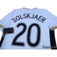 Photo4: Manchester United 2006-2007 Away Shirt #20 Solskjaer w/tags 