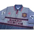 Photo3: Manchester United 1995-1996 Away Shirt #7 Cantona Premier League Patch/Badge