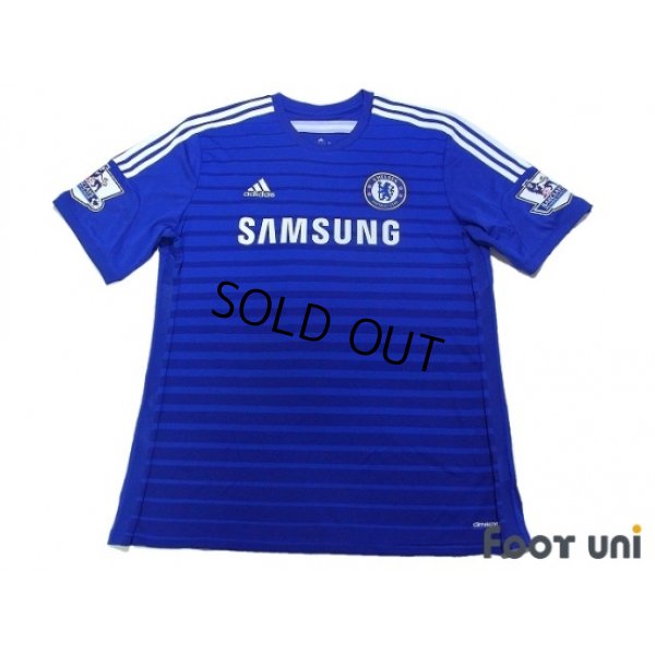 Photo1: Chelsea 2014-2015 Home Shirt #4 Fabregas BARCLAYS PREMIER LEAGUE Patch/Badge w/tags