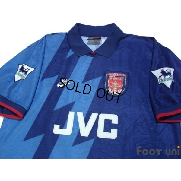 Photo3: Arsenal 1995-1996 Away Shirt #10 Bergkamp