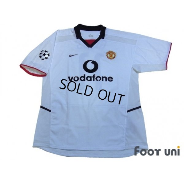 Photo1: Manchester United 2002-2003 Away Shirt #11 Giggs Champions League Patch/Badge