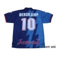Photo2: Arsenal 1995-1996 Away Shirt #10 Bergkamp (2)