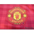 Photo6: Manchester United 2012-2013 Home Long Sleeve Shirt #20 van Persie Champions League Patch/Badge