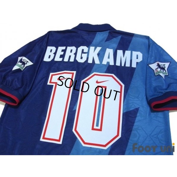 Photo4: Arsenal 1995-1996 Away Shirt #10 Bergkamp