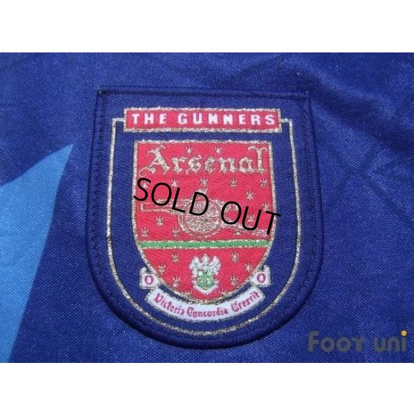 Photo6: Arsenal 1995-1996 Away Shirt #10 Bergkamp