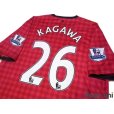 Photo4: Manchester United 2012-2013 Home Shirt #26 Kagawa BARCLAYS PREMIER LEAGUE Patch/Badge