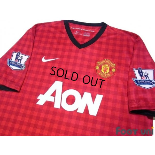 Photo3: Manchester United 2012-2013 Home Shirt #26 Kagawa BARCLAYS PREMIER LEAGUE Patch/Badge