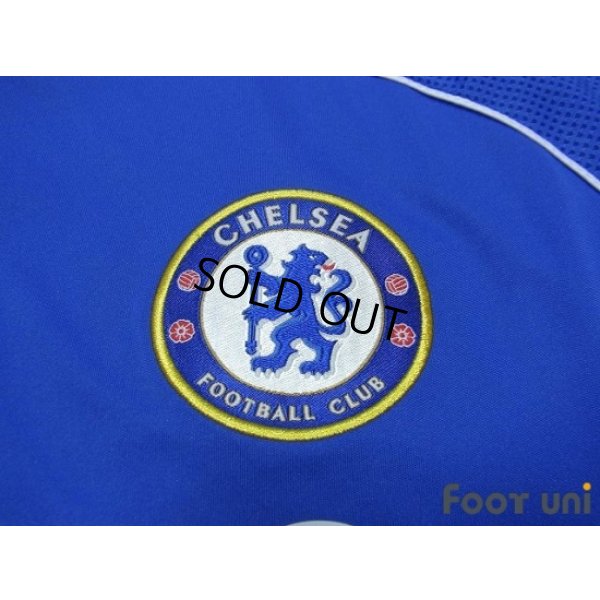 Photo6: Chelsea 2006-2008 Home Authentic Long Sleeve Shirt #11 Drogba Champions Barclays Premiership Patch/Badge