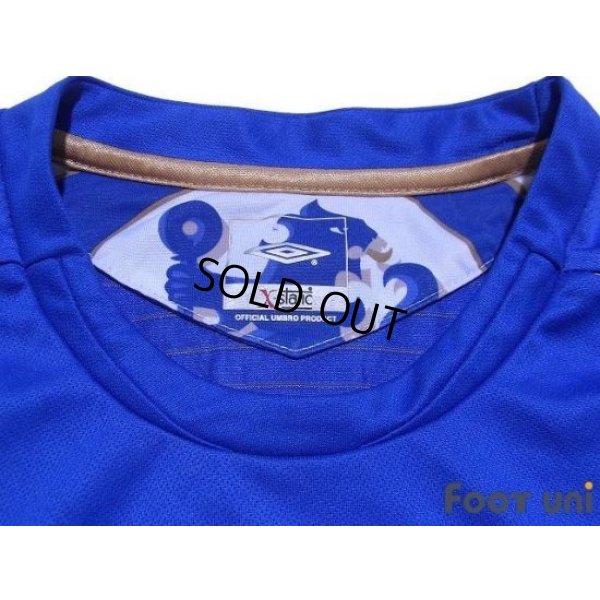 Photo5: Chelsea 2005-2006 Home Long Sleeve Shirt #15 Drogba Champions Barclays Premiership Patch/Badge