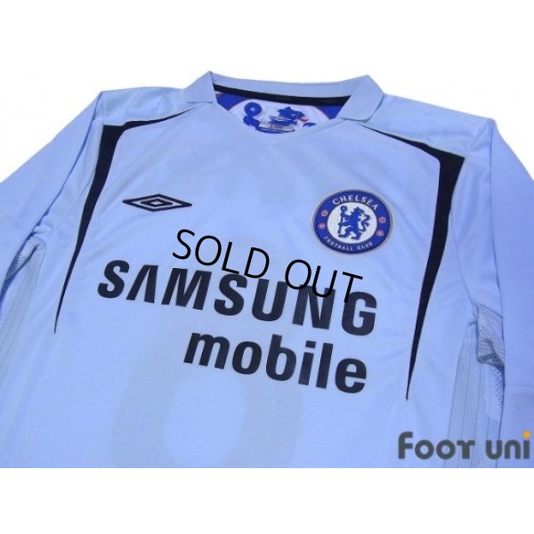 Photo3: Chelsea 2005-2006 Away Long Sleeve Shirt #8 Lampard