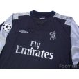 Photo3: Chelsea 2004-2005 Away Long Sleeve Shirt #15 Drogba Champions League Patch/Badge