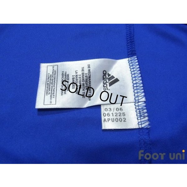 Photo8: Chelsea 2006-2008 Home Authentic Long Sleeve Shirt #11 Drogba Champions Barclays Premiership Patch/Badge