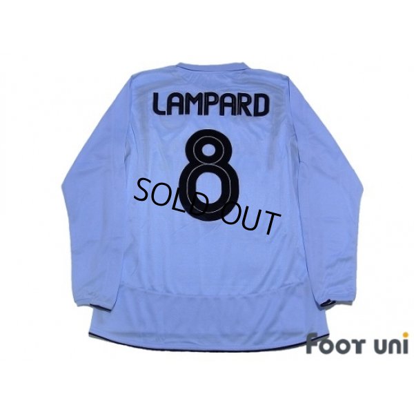 Photo2: Chelsea 2005-2006 Away Long Sleeve Shirt #8 Lampard