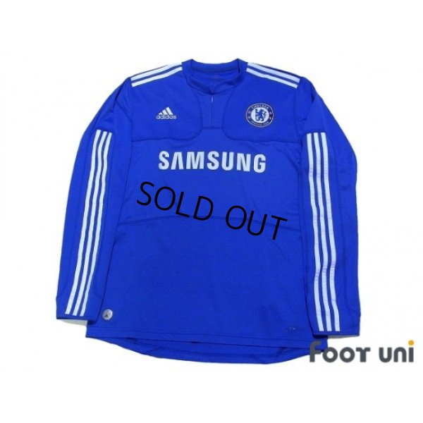 Photo1: Chelsea 2009-2010 Home Long Sleeve Shirt