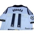 Photo4: Chelsea 2011-2012 3RD Shirt #11 Drogba Champions League Patch/Badge