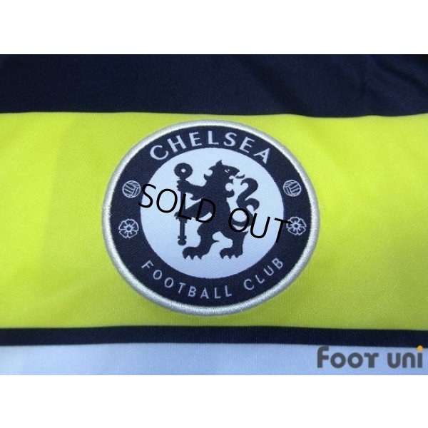 Photo6: Chelsea 2011-2012 3RD Shirt #11 Drogba Champions League Patch/Badge