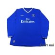 Photo1: Chelsea 2003-2005 Home Reversible Long Sleeve Shirt (1)