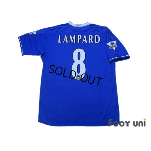 Photo2: Chelsea 2003-2005 Home Shirt #8 Lampard BARCLAYCARD PREMIERSHIP Patch/Badge