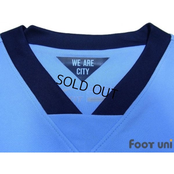 Photo4: Manchester City 2014-2015 Home Shirt Champions League Patch/Badge Respect Patch/Badge