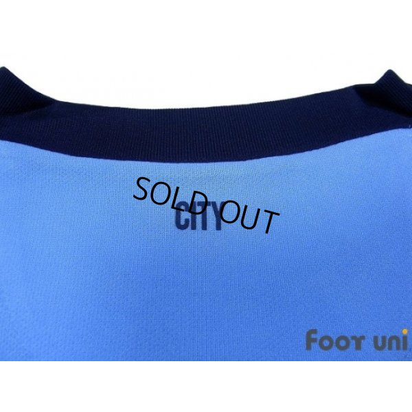 Photo7: Manchester City 2014-2015 Home Shirt Champions League Patch/Badge Respect Patch/Badge