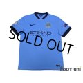 Manchester City 2014-2015 Home Shirt Champions League Patch/Badge Respect Patch/Badge