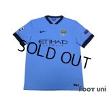 Manchester City 2014-2015 Home Shirt Champions League Patch/Badge Respect Patch/Badge