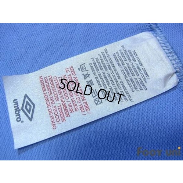 Photo6: Manchester City 2009-2010 Home Long Sleeve Shirt