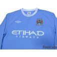 Photo3: Manchester City 2009-2010 Home Long Sleeve Shirt