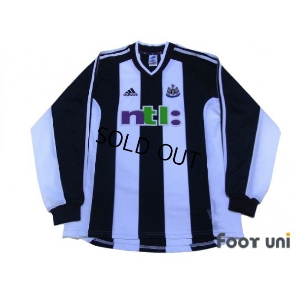 Photo1: Newcastle 2001-2003 Home Long Sleeve Shirt