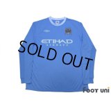 Manchester City 2009-2010 Home Long Sleeve Shirt