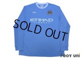 Manchester City 2009-2010 Home Long Sleeve Shirt